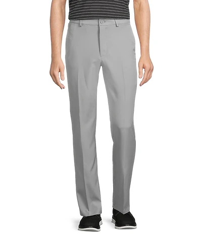 Roundtree & Yorke Performance Andrew Straight Fit Flat Front Pants