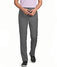 Roundtree & Yorke Performance Andrew Straight Fit Flat Front Pants