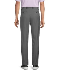 Roundtree & Yorke Performance Andrew Straight Fit Flat Front Pants