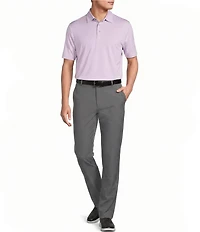 Roundtree & Yorke Performance Andrew Straight Fit Flat Front Pants