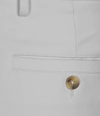 Roundtree & Yorke Performance Andrew Straight Fit Flat Front Pants