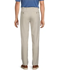 Roundtree & Yorke Performance Andrew Straight Fit Flat Front Pants