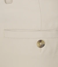 Roundtree & Yorke Performance Andrew Straight Fit Flat Front Pants