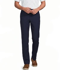 Roundtree & Yorke Performance Andrew Straight Fit Flat Front Pants