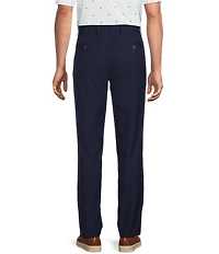 Roundtree & Yorke Performance Andrew Straight Fit Flat Front Pants