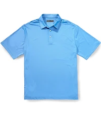 Roundtree & Yorke Performance Big & Tall The Fairway Short Sleeve Solid Polo Shirt