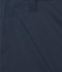 Roundtree & Yorke Performance Classic Fit Flat Front 9#double; Cargo Shorts