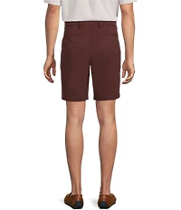Roundtree & Yorke Performance Classic Fit Flat Front 9#double; Inseam Rip Stop Cargo Shorts