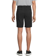Roundtree & Yorke Performance Classic Fit Flat Front 9#double; Inseam Rip Stop Cargo Shorts