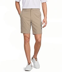 Roundtree & Yorke Performance Classic Fit Flat Front 9#double; Inseam Rip Stop Cargo Shorts
