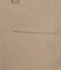 Roundtree & Yorke Performance Classic Fit Flat Front 9#double; Inseam Rip Stop Cargo Shorts