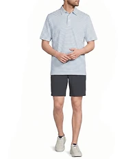 Roundtree & Yorke Performance Classic Fit Flat Front 9#double; Inseam Rip Stop Cargo Shorts