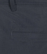 Roundtree & Yorke Performance Classic Fit Flat Front 9#double; Inseam Rip Stop Cargo Shorts