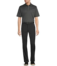 Roundtree & Yorke Performance Diamond Jacquard Polo Shirt