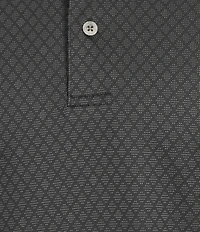 Roundtree & Yorke Performance Diamond Jacquard Polo Shirt