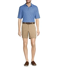Roundtree & Yorke Performance Drink Print Polo Shirt