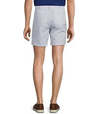 Roundtree & Yorke Performance Flat Front Straight Fit Golf Ball Print 7#double; Inseam Shorts