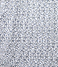 Roundtree & Yorke Performance Flat Front Straight Fit Golf Ball Print 7#double; Inseam Shorts
