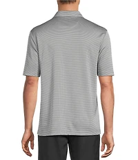 Roundtree & Yorke Performance Jacquard Squares Polo