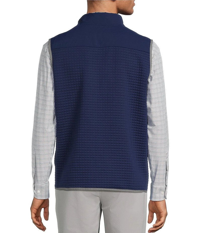 Roundtree & Yorke Performance Quilted Jacquard Vest