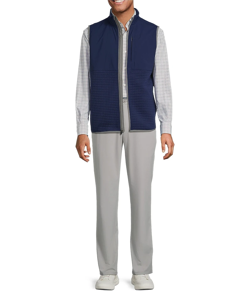 Roundtree & Yorke Performance Quilted Jacquard Vest