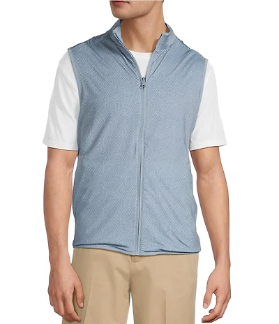 Roundtree & Yorke Performance Reversible Solid Full Zip Vest