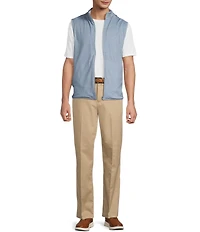 Roundtree & Yorke Performance Reversible Solid Full Zip Vest