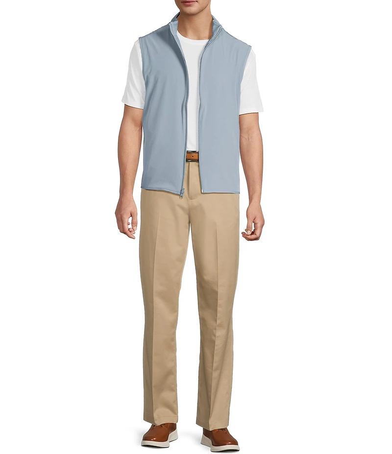 Roundtree & Yorke Performance Reversible Solid Full Zip Vest