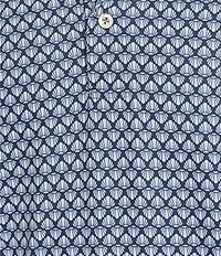 Roundtree & Yorke Performance Short Sleeve Floral Print Polo Shirt