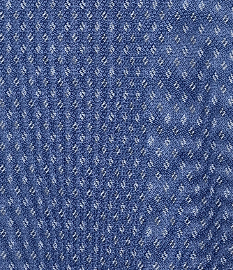 Roundtree & Yorke Performance Short Sleeve Geo Dot Polo Shirt