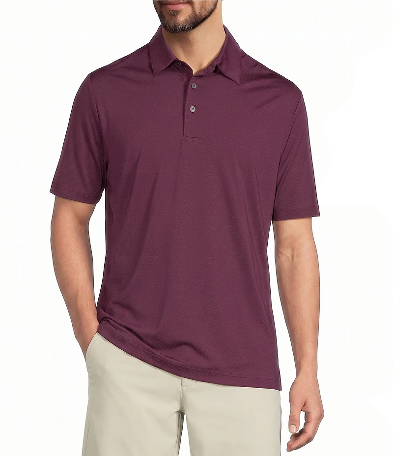 Roundtree & Yorke Performance Short Sleeve Solid Polo