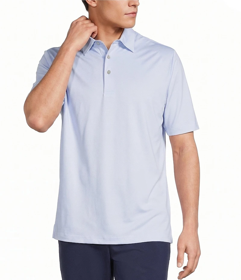 Roundtree & Yorke Performance Short Sleeve Solid Polo