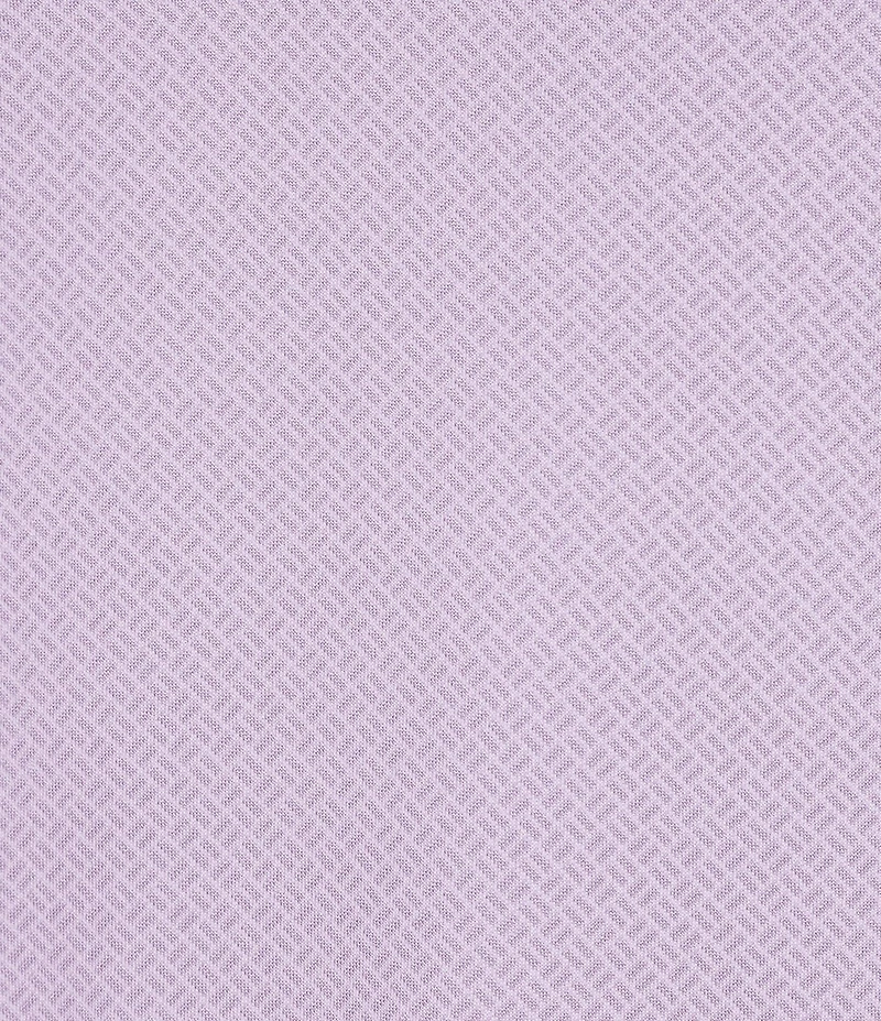 Roundtree & Yorke Performance Short Sleeve Square Pattern Polo Shirt