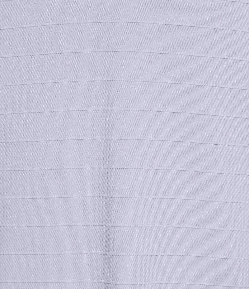 Roundtree & Yorke Performance Short Sleeve Stripe Jacquard Polo Shirt