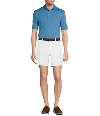 Roundtree & Yorke Performance Short Sleeve Stripe Polo Shirt