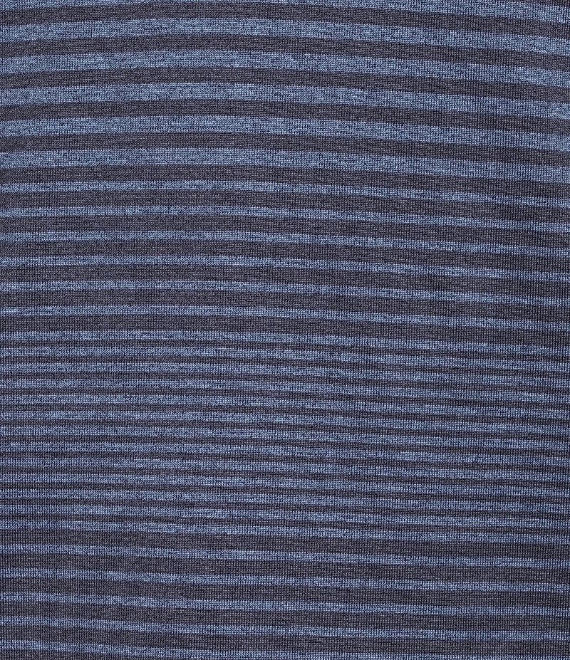 Roundtree & Yorke Performance Short Sleeve Striped Polo Shirt