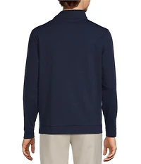 Roundtree & Yorke Performance Solid Quarter Zip Pullover