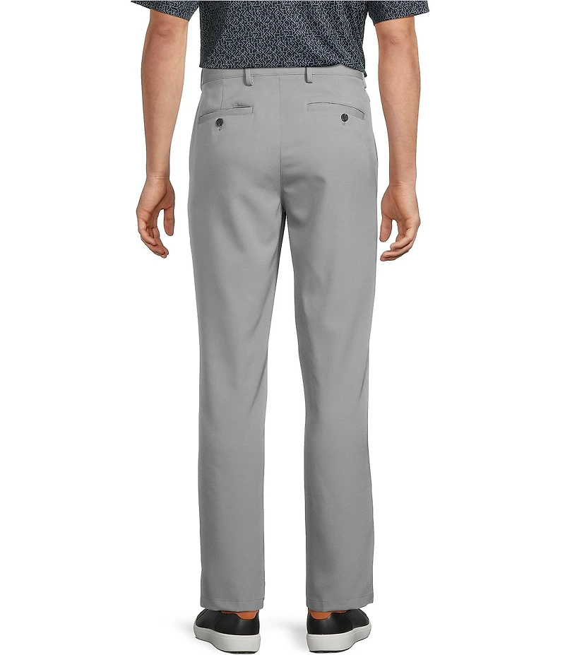Roundtree & Yorke Performance Stewart Flat Front Classic Fit Performance Pants