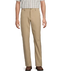 Roundtree & Yorke Performance Stewart Flat Front Classic Fit Performance Pants