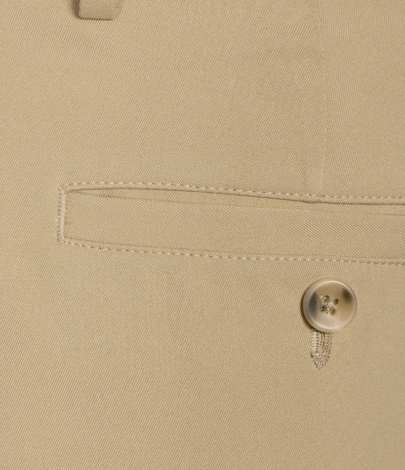 Roundtree & Yorke Performance Stewart Flat Front Classic Fit Performance Pants