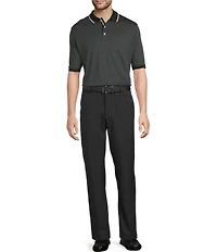 Roundtree & Yorke Performance Stewart Flat Front Classic Fit Performance Pants