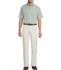 Roundtree & Yorke Performance Stewart Flat Front Classic Fit Performance Pants