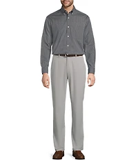 Roundtree & Yorke Performance Stewart Flat Front Classic Fit Stretch Pants