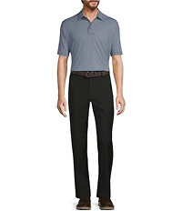 Roundtree & Yorke Performance Stewart Flat Front Classic Fit Solid Pants