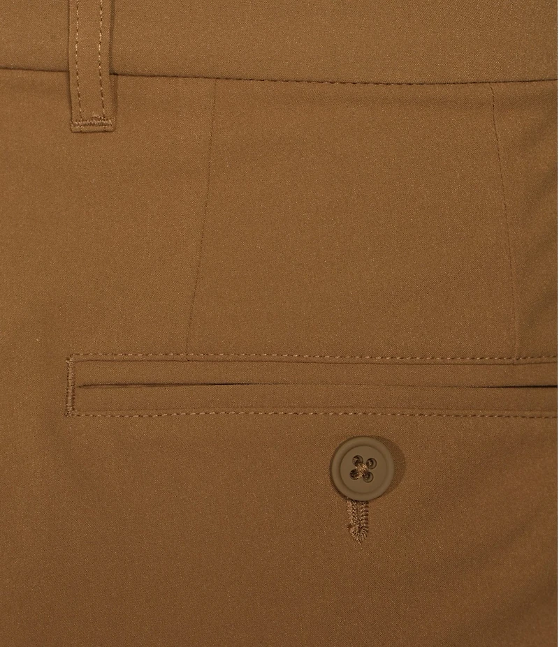 Roundtree & Yorke Performance Stewart Flat Front Classic Fit Stretch Pants