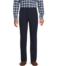 Roundtree & Yorke Performance Stewart Flat Front Classic Fit Stretch Pants
