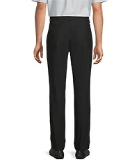 Roundtree & Yorke Performance Stewart Flat Front Classic Fit Solid Performance Hybrid Chino Pants