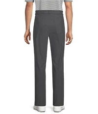 Roundtree & Yorke Performance Stewart Flat Front Classic Fit Solid Performance Hybrid Chino Pants