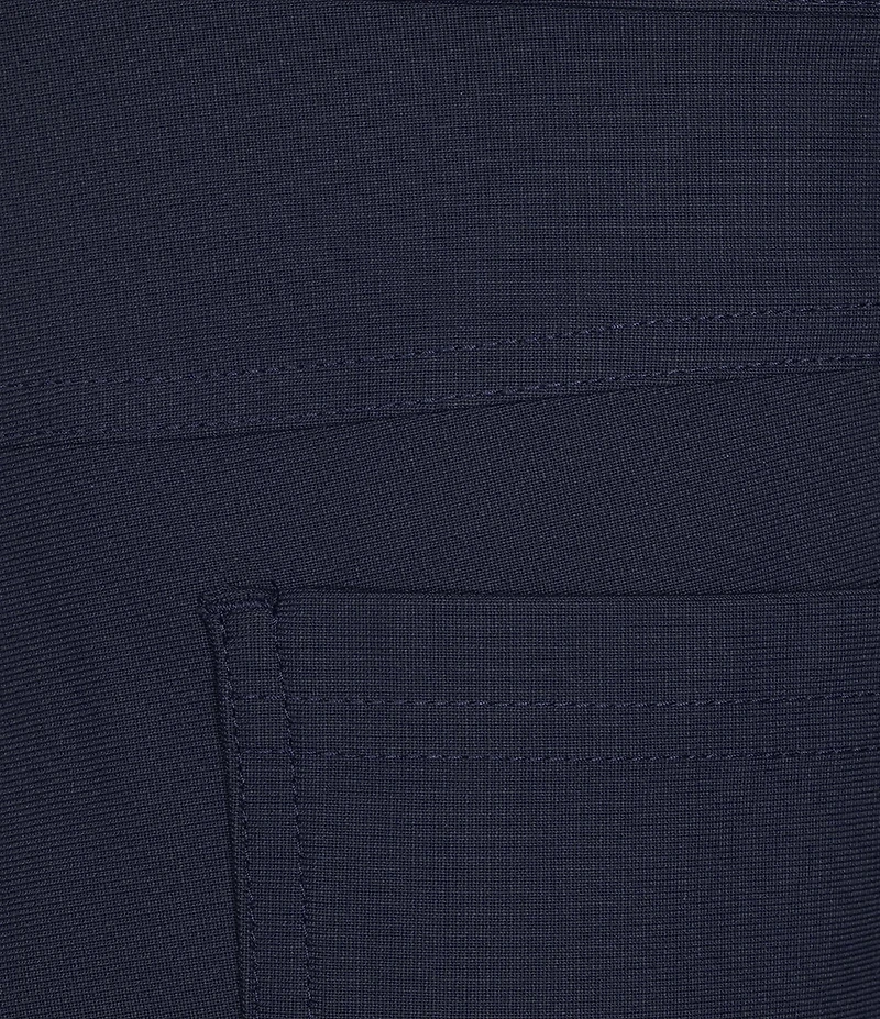 Roundtree & Yorke Performance Stewart Flat Front Classic Fit Solid Performance Hybrid Chino Pants