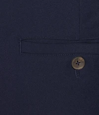 Roundtree & Yorke Performance Straight Fit Flat Front Pants